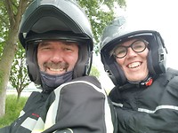 Selfie tijdens proefrit