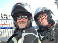 Aangekomen in Kiel bij de Ferry