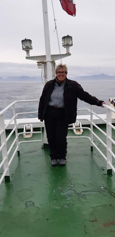 Op de ferry naar Andenes