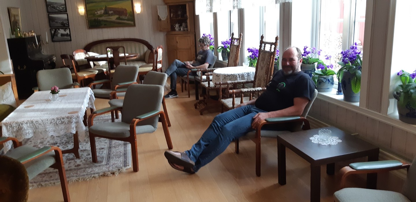 In de huiskamer