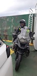Net mee op de pont in hoekje