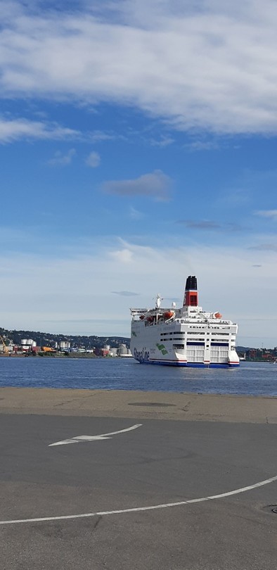De Ferry naar Frederikshaven