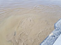 Andere kleur dit water dan in Noorwegen