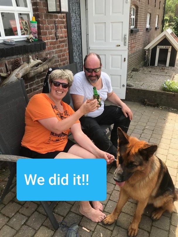We did  it