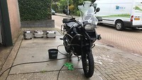 Motor weer schoon