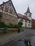 Houtvakwerk langs de romantische strasse