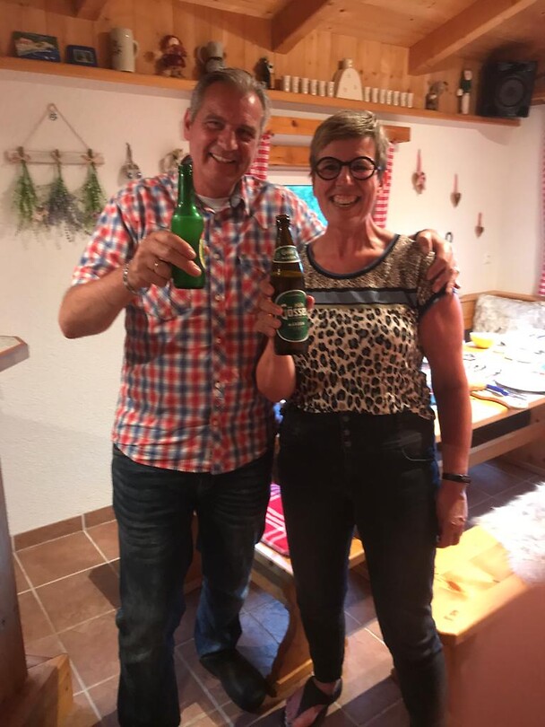 Ron en Marja...Proost!