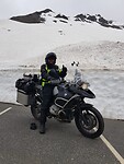 In de sneeuw op grossglockner