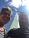 Lunch onder de windmolen