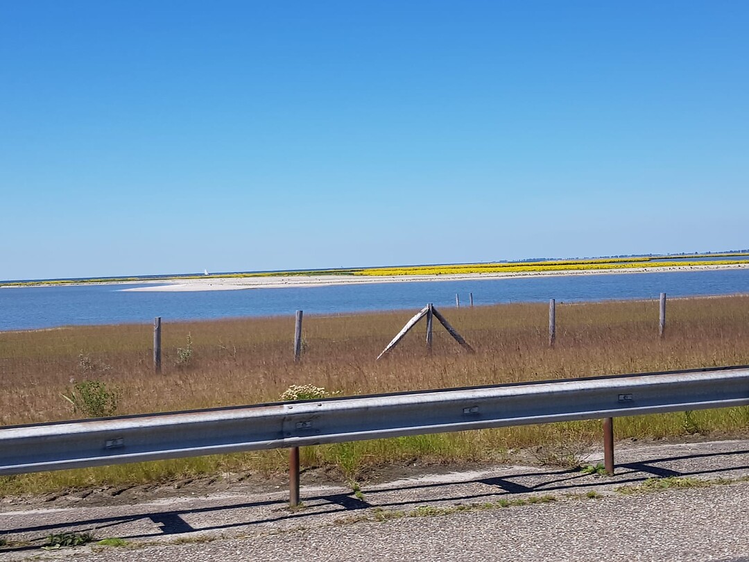 Dijk langs Markermeer