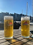 Deux bieres