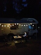Camper by night