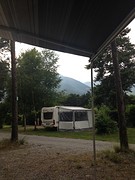 uitzicht vanaf camper