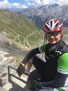 Frits uitzicht Stelvio