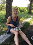 Idyllisch plekje voor de lunch