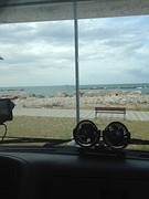 Met onze 'neus' bijna in de zee