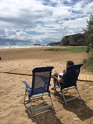 ontbijt aan zee
