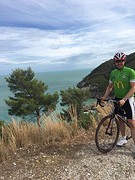 Fietsritje langs kust