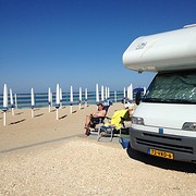 Lekker chill aan het strand