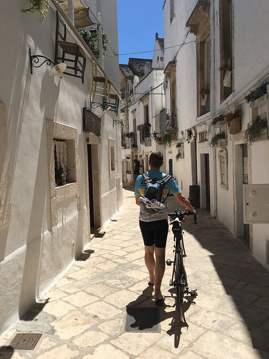 Straatje in Locorotondo