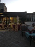 Hapje op,terras b&b