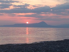 Zonsondergang Maratea
