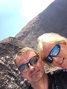 Krater selfie