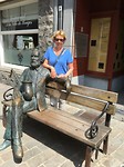 Marjo met monsieur Sax