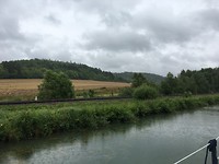 onderweg is het mooi en heel rustig