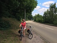 Samen op de fiets naar Chaumont, een hele en hete klim