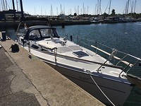 in Port Napoleon nog zonder mast