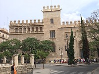 Valencia kathedraal op placa de Reine