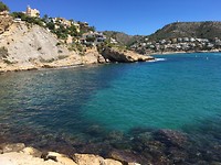 ankerplaats bij Moraira
