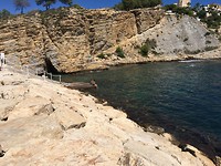 ankerplaats bij Moraira