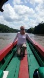 Op de boot terug