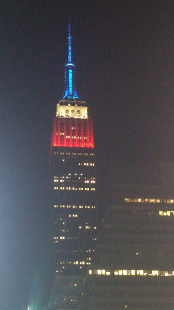 Empire State Building by night