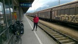 Op het station