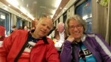 In de trein