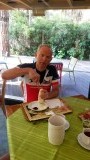 Ontbijt in Marina Romea