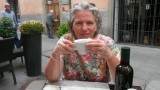 Lekker aan de thee in citta di in Castello
