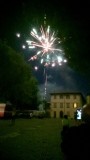 Vuurwerk tijdens de feste