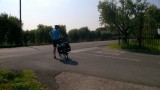 We gaan weg bij ons laatste adres