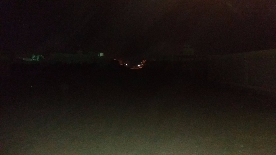 Total darkness