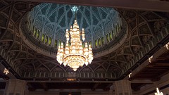 Grote Sultan Qaboes-moskee kroonluchter