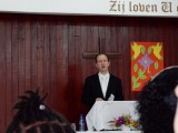 aan het woord