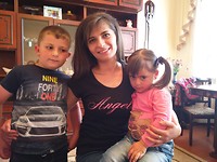 Ruzanna en kinderen