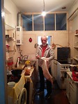 Theo fait la vaiselle