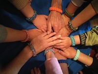 Vriendschapsbandjes bij Janna