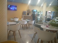 Coffeeshop corner ziekenhuis