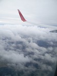 In de wolken